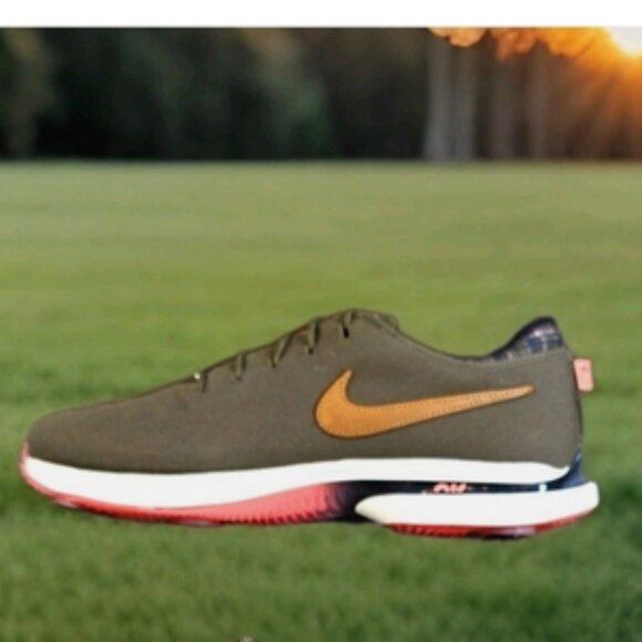 New Nike AR ZM Victory TR 3 NRG OC24 Golf Shoes in Cargo Khaki Sz 10 main image 6